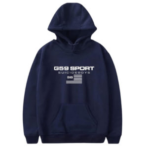 G59 Sport Logo Hoodie Man/Woman Blue