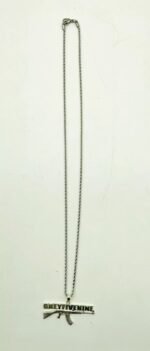 G59 Ak Micro Pendant 925 Sterling Silver Chain