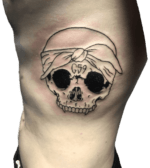 G59 Skull Done SLC Tattoo
