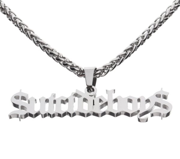 Suicideboys Logo Chain Necklace Steel