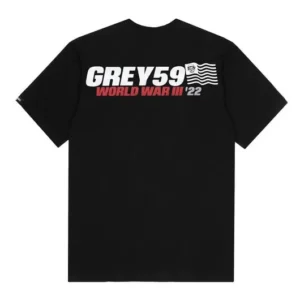 Grey59 World War 3 2022 Black Tee