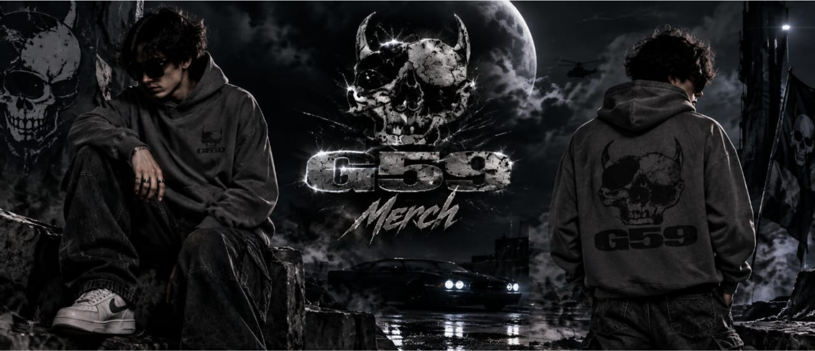 G59 Merch Hoodie A New Era of Underground Streetwear