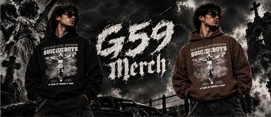 Explore the Bold World of G59 Hoodies and Suicideboys Merch