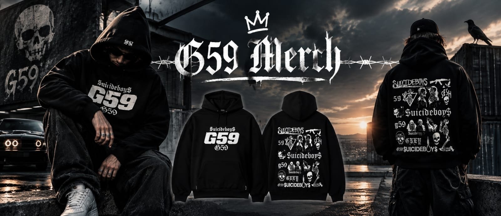 G59 Merch Build a Bold Streetwear Look With G59 Hoodie Styles