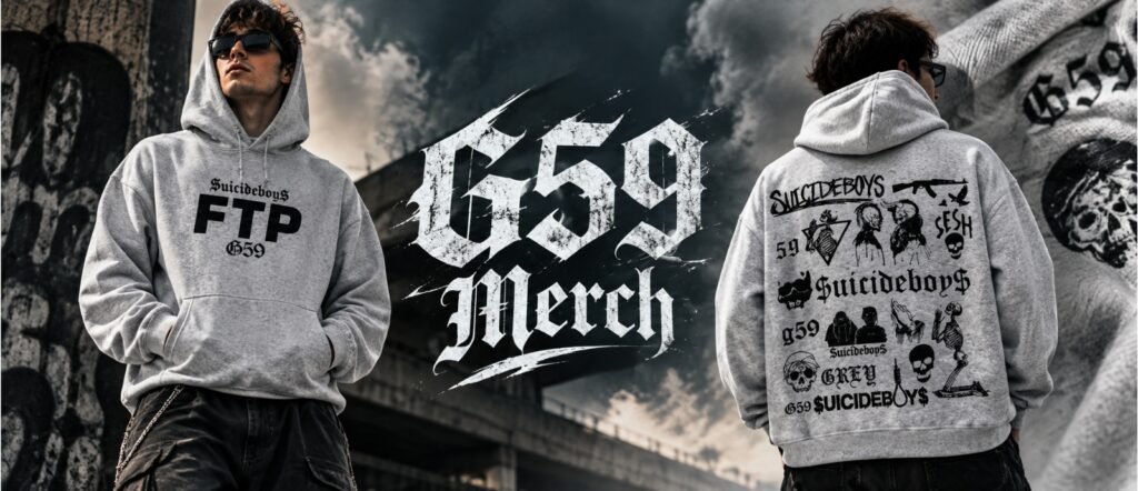 G59 Merch Discover the Dark Streetwear Style of G59