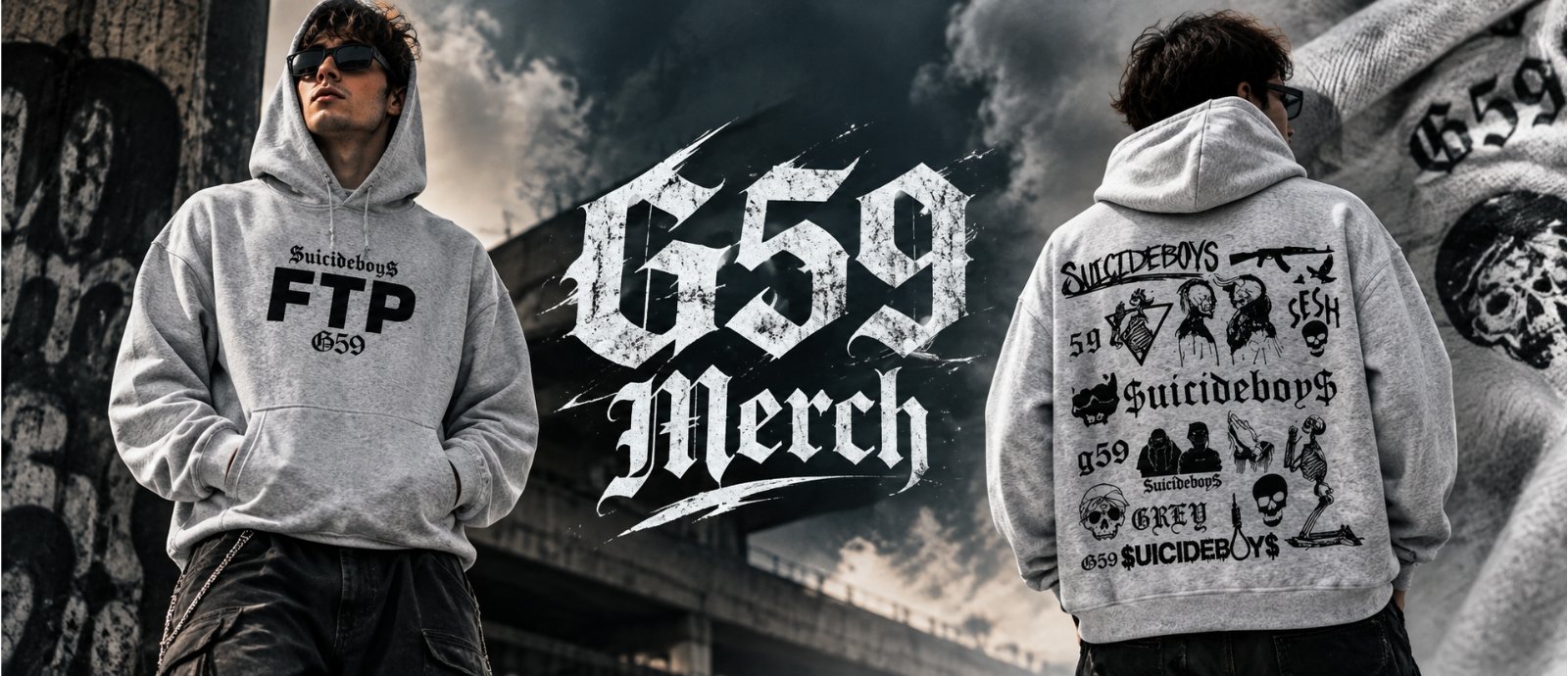 G59 Merch Discover the Dark Streetwear Style of G59
